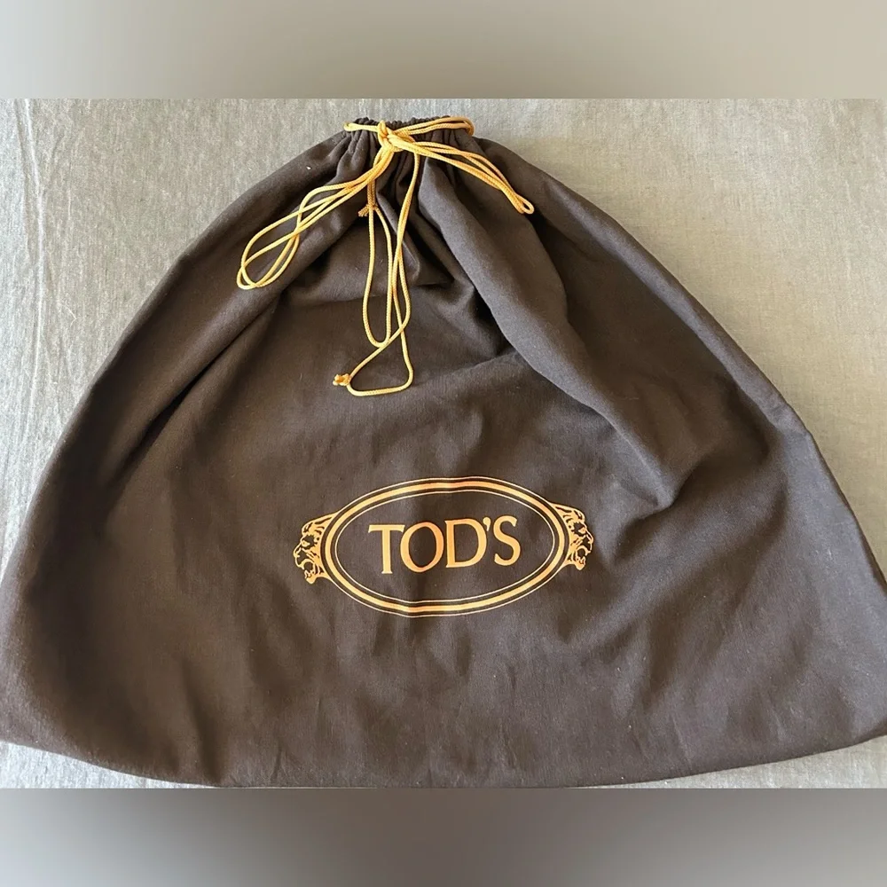 TOD’S Textured Leather Satchel w/dust bag